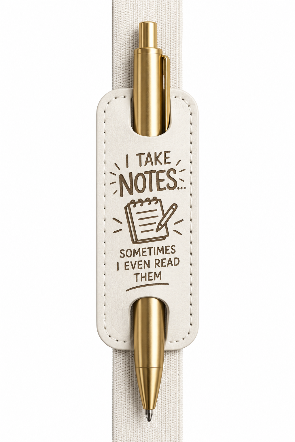 Bookmark pen holder