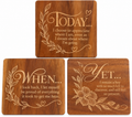 Wooded. Quote coasters