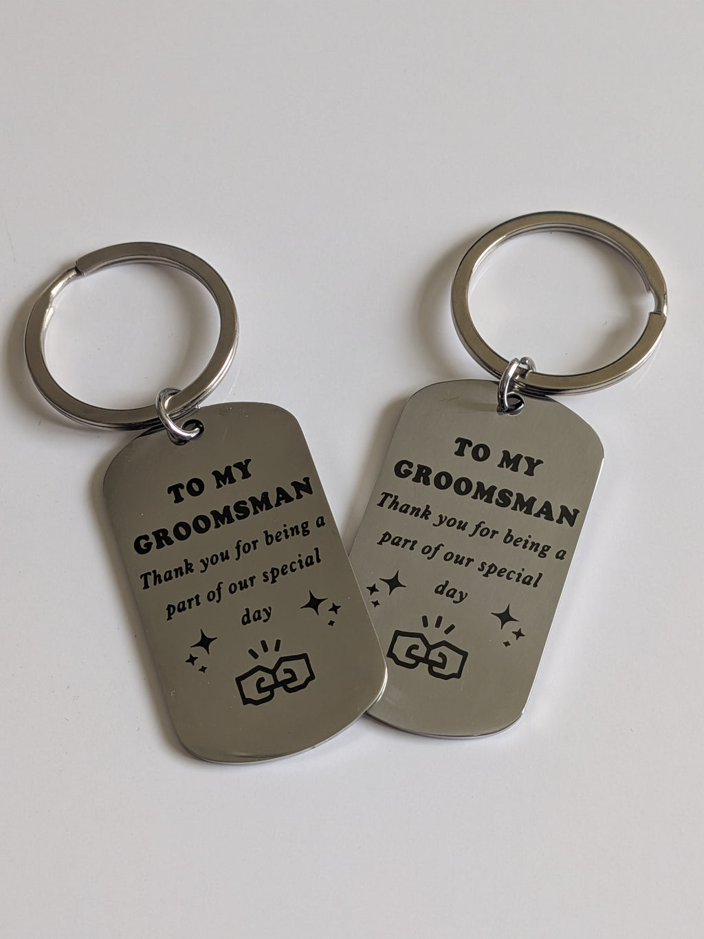 Groomsmen keyring